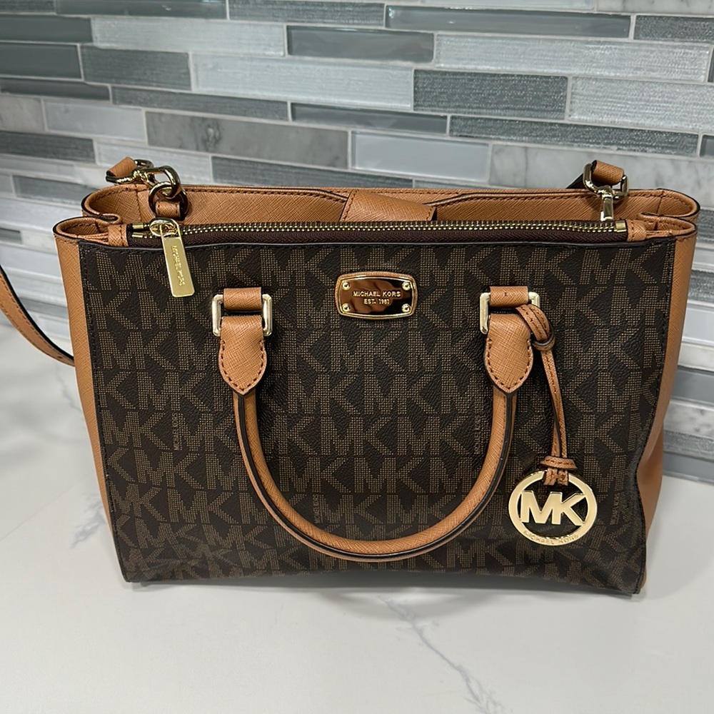 Michael Kors Brown leather bag